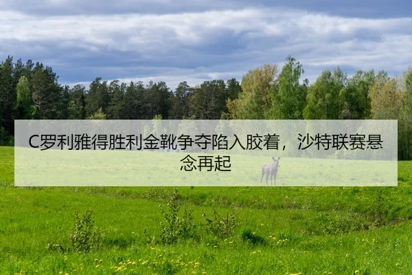 C罗利雅得胜利金靴争夺陷入胶着，沙特联赛悬念再起